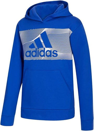 ADIDAS Little Boys Event Hoodie Blue Size 4 MSRP $40