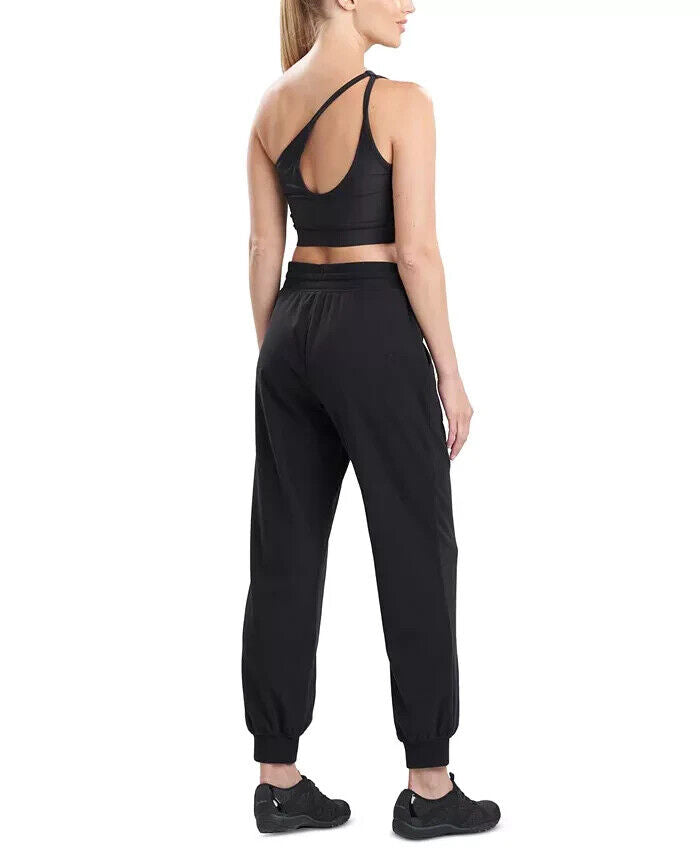 Josie Natori Interlocked Women's Jogger Pants Black Size XL MSRP $78