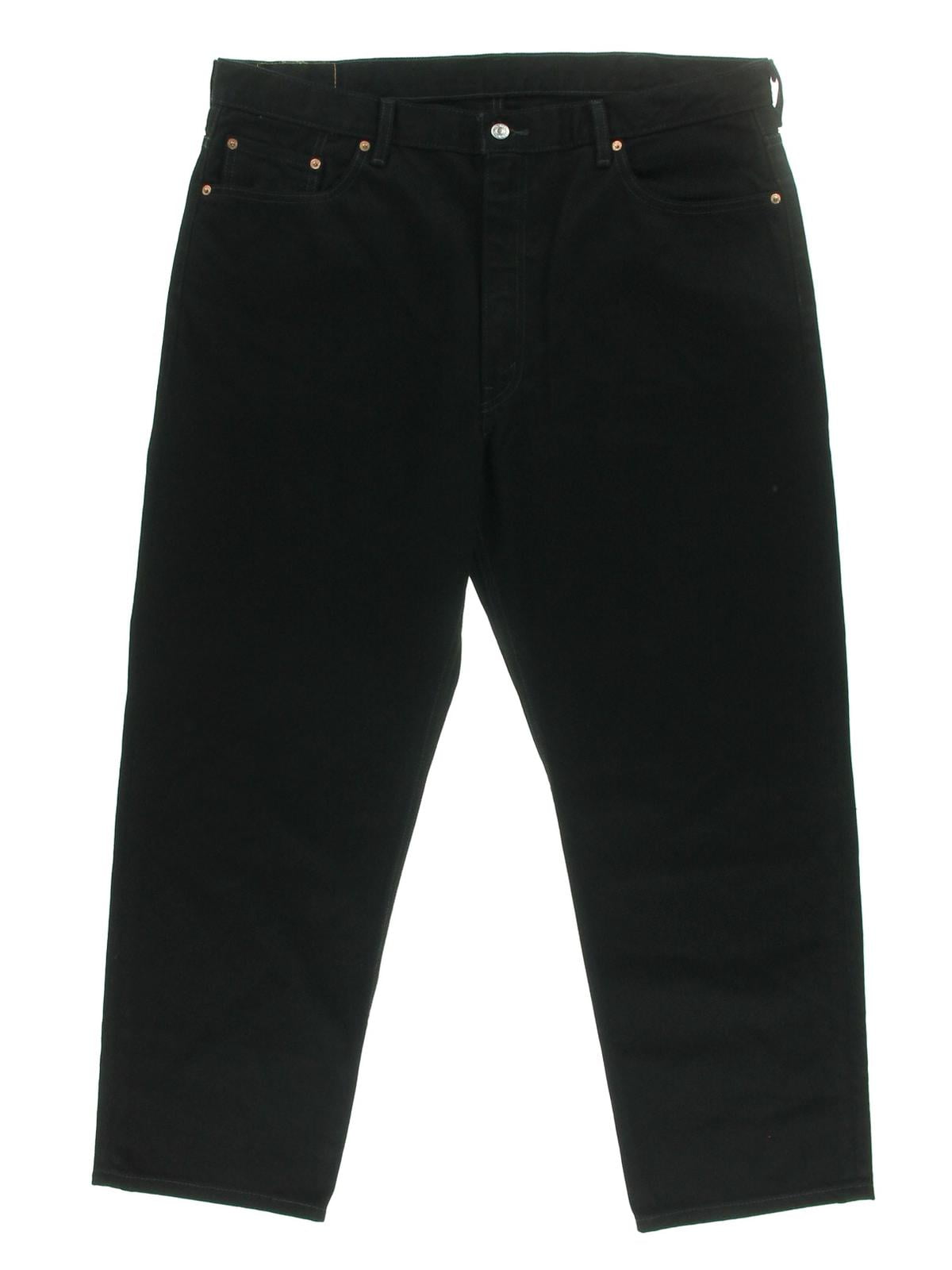 Levi's Mens 550 Classic Rise Signature Relaxed Jeans Size 35x30 Black