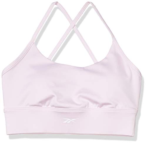 Reebok Workout Ready New Tri Backbra- Pad, Pixel Pink, Size 2XS