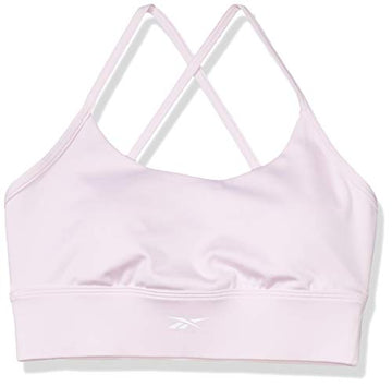 Reebok Workout Ready New Tri Backbra- Pad, Pixel Pink, Size 2XS