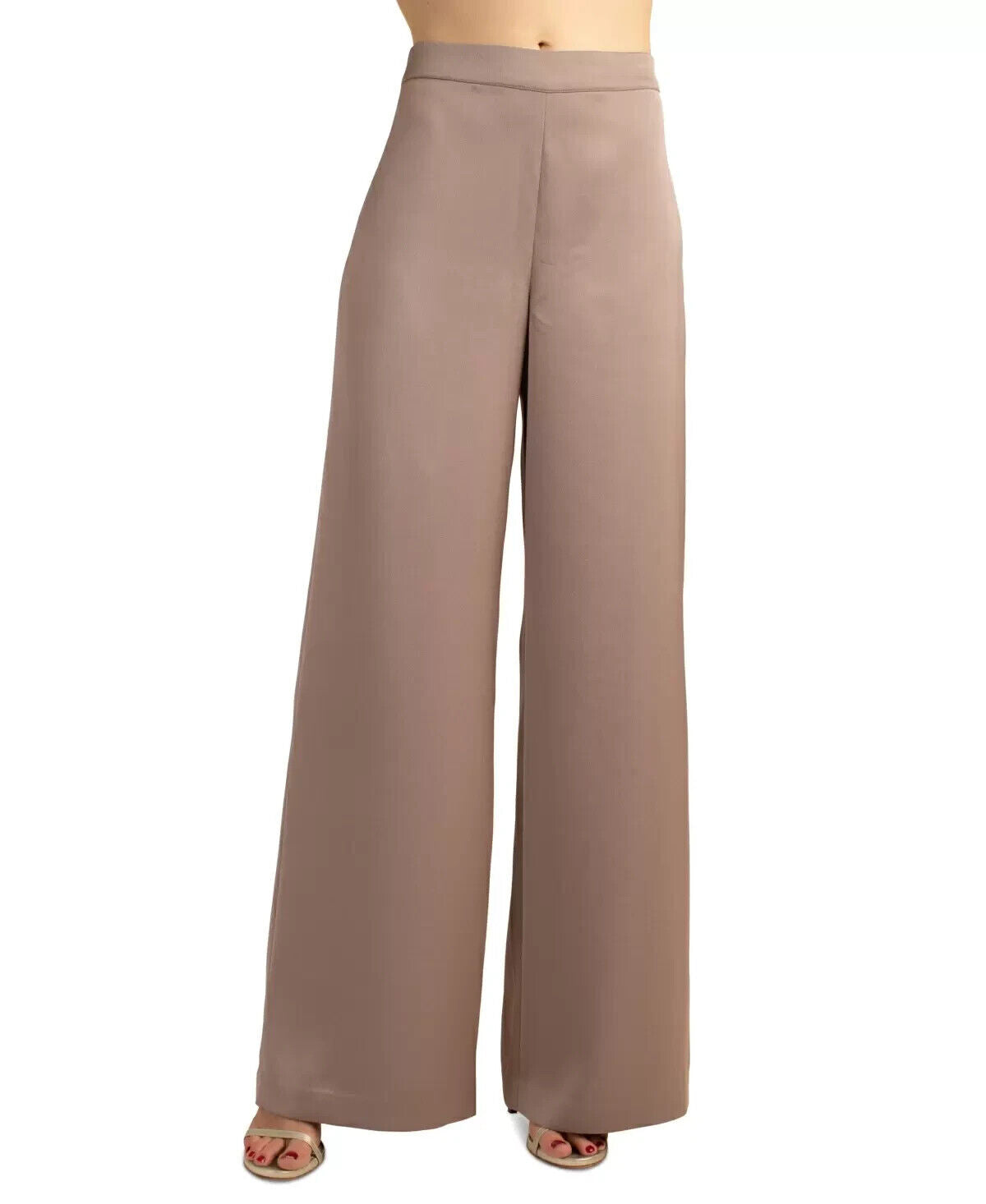 Trina Turk Womens Long Weekend Pants brown Size 6 MSRP $238