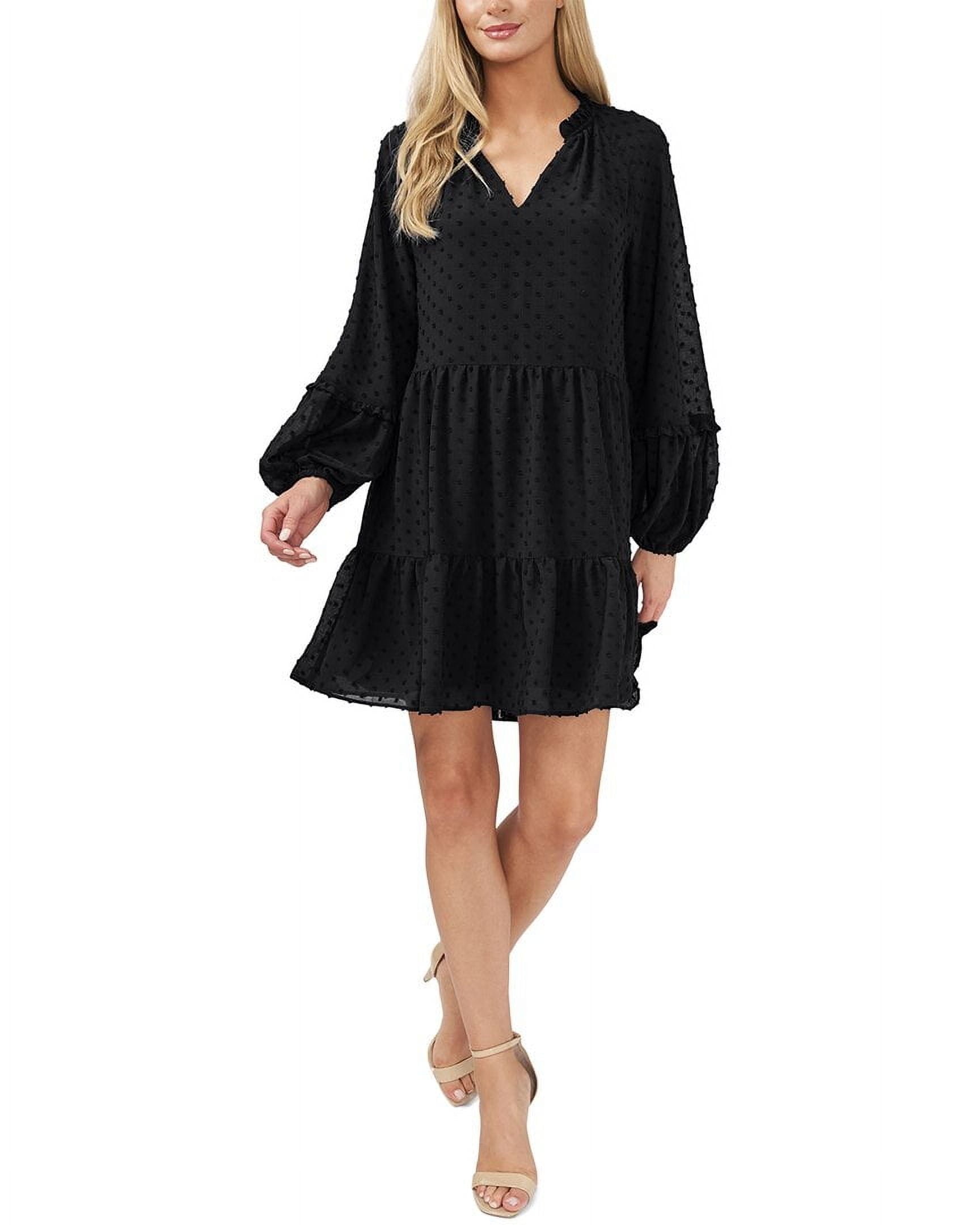 CeCe womens Baby Doll Dress, Size M, Black