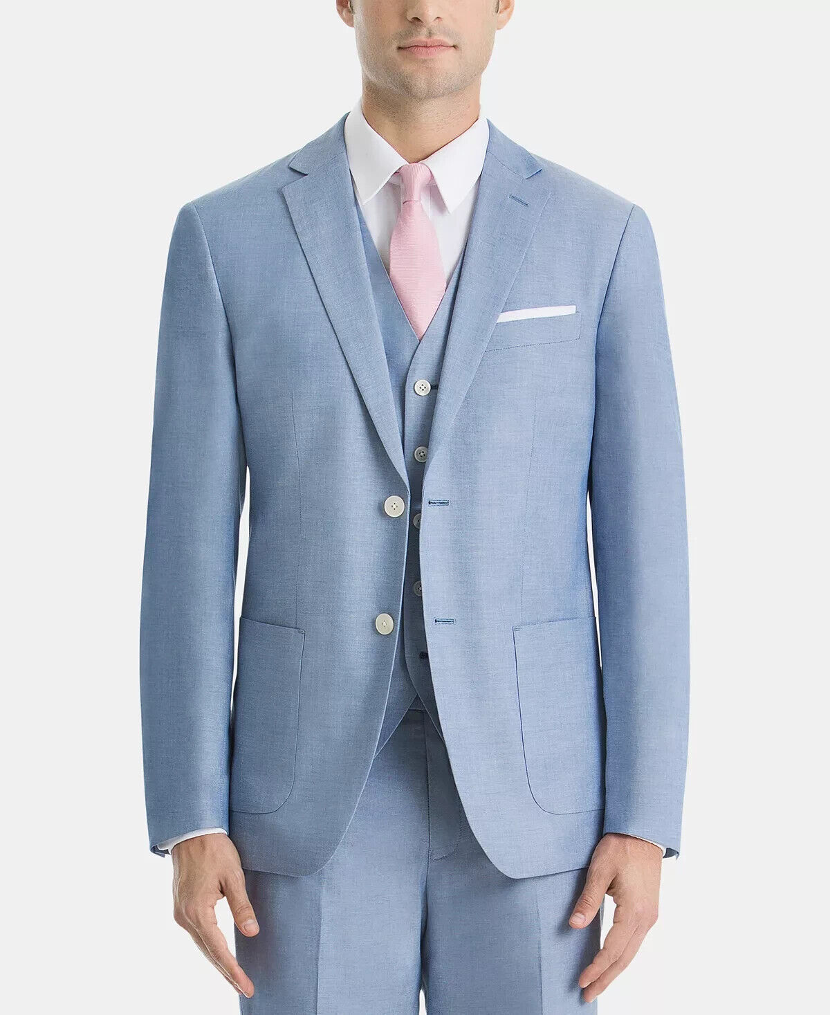Lauren Ralph Lauren Men UltraFlex Classic-Fit Coat Blue Size 38R MSRP $295