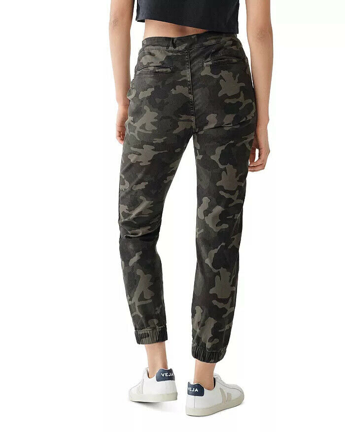 DL1961 Gwen Camouflage Jogger Pants Size 30 Green MSRP $169
