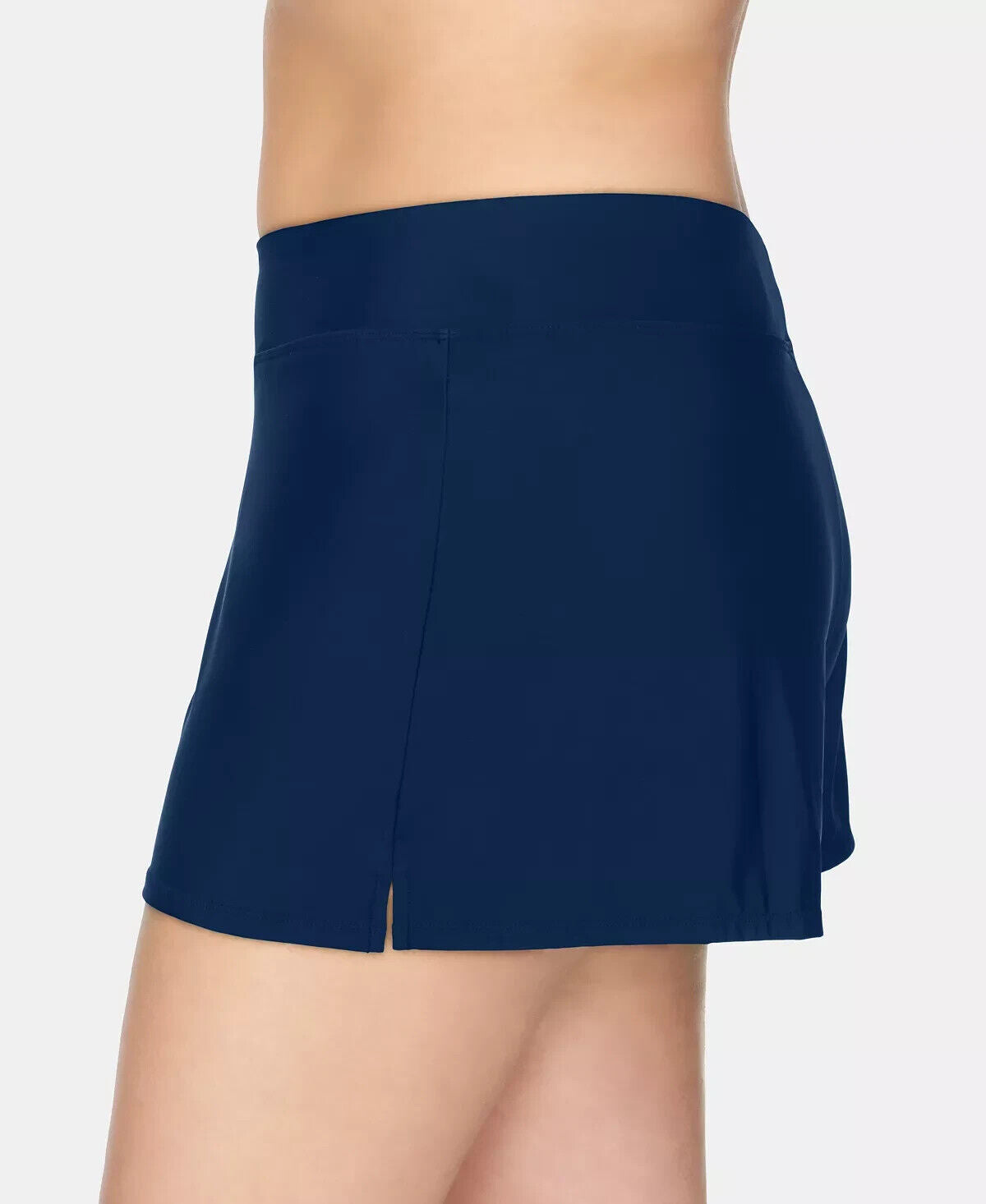 SWIM SOLUTIONS Plus Size Swim Shorts Navy Blue Size 18W MSRP $59