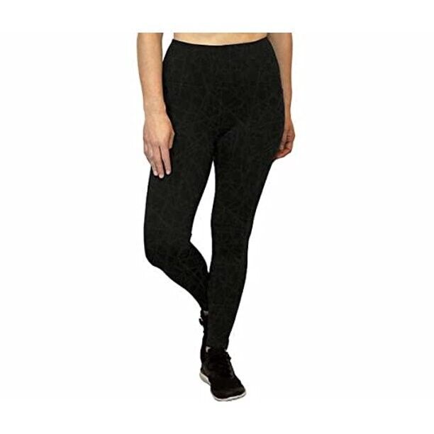 Spyder Womens Active Tight Leggings Web Print (Black Size S)