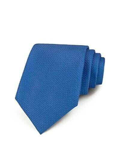 Bloomingdale's BLUE JEWEL SOLID Tie Classic Tie Blue MSRP $59