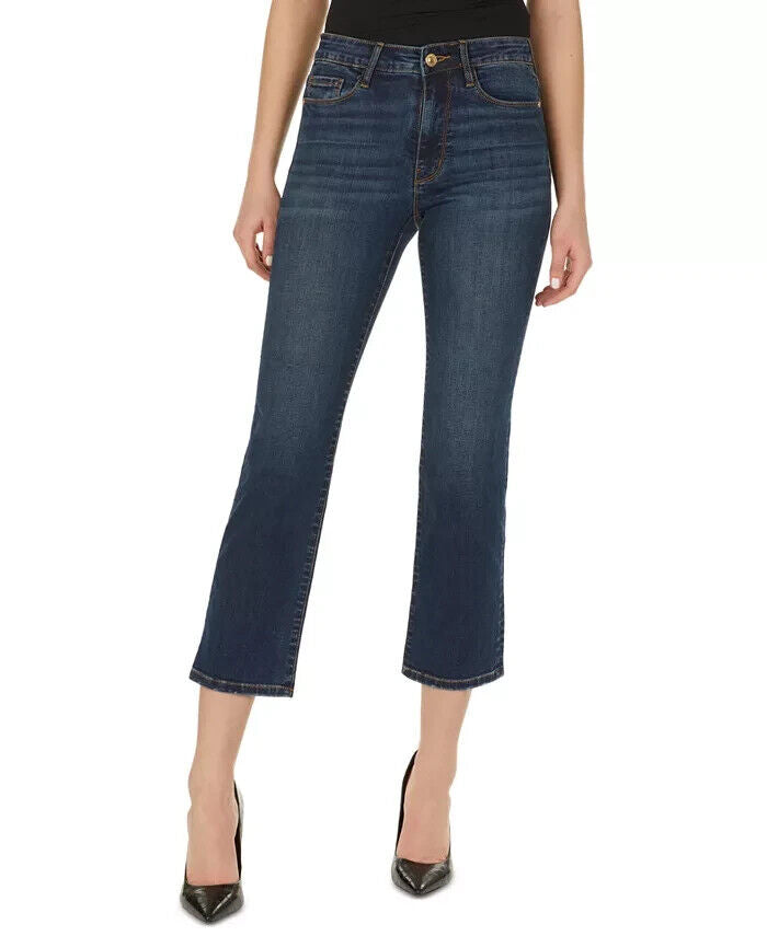 Numero Juniors' Straight Ankle Jeans Blue Size 32 MSRP $89