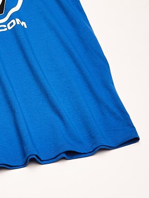 Volcom Men's Crisp Stone Short Sleeve Tee Cali Blue Size Small MSRP $23