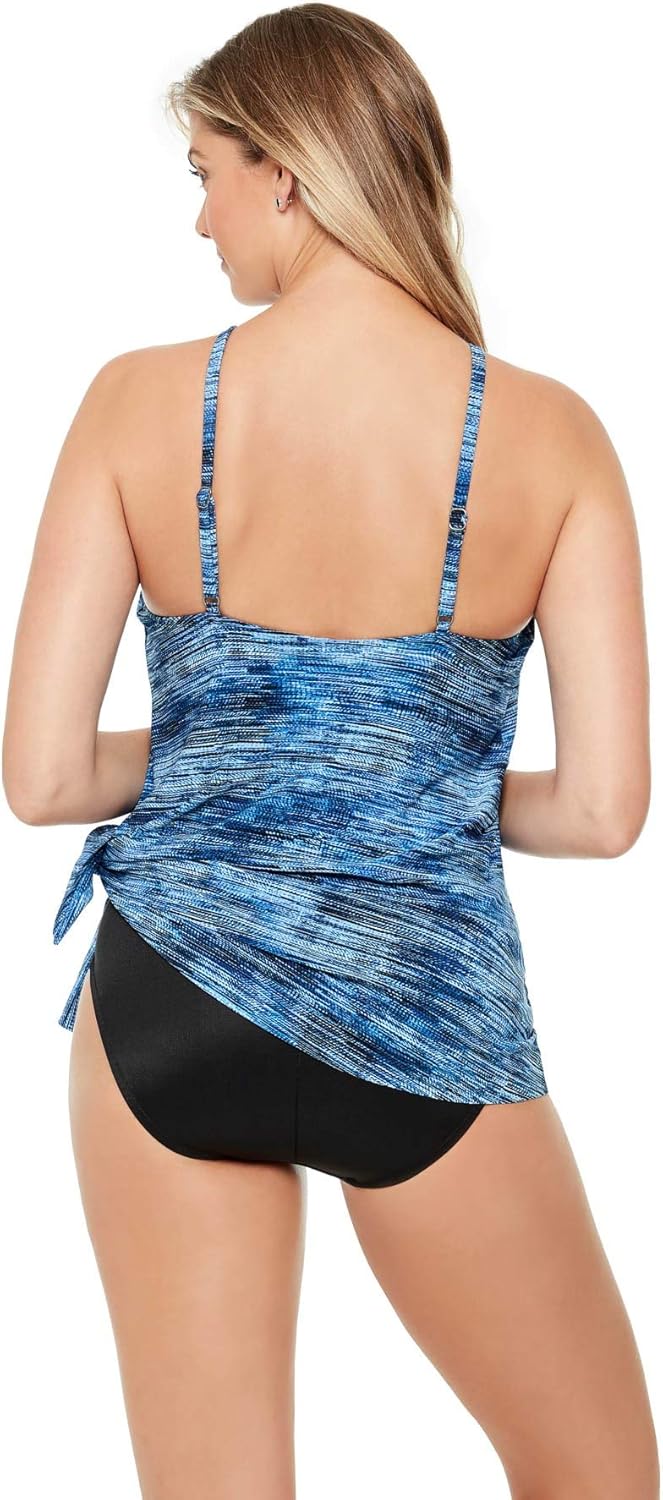 Magic Suit Women's Blue Jean Parker Underwire One Piece Swimsuit 6009512 Size 14