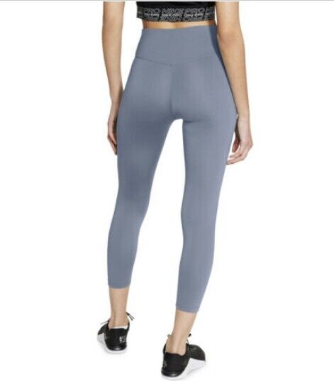 Nike womens Plus Cropped Leggings Size 3X Blue MSRP $50