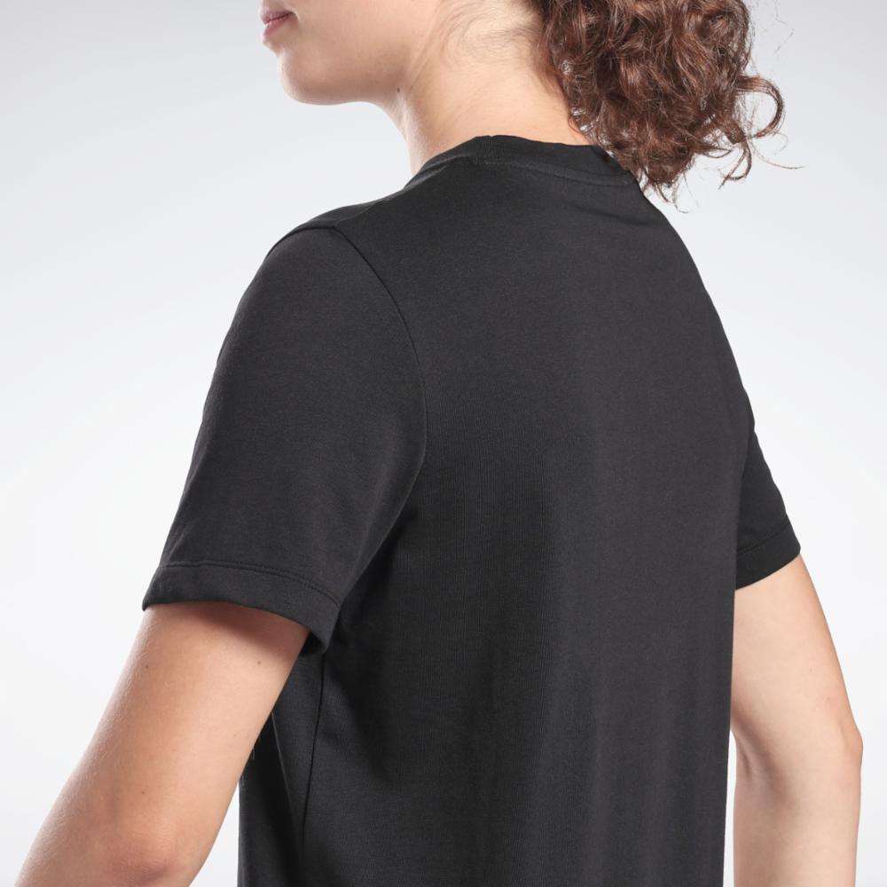 Reebok Apparel Women's Ri Bl Tee Reebok Training App Women Black , Size S