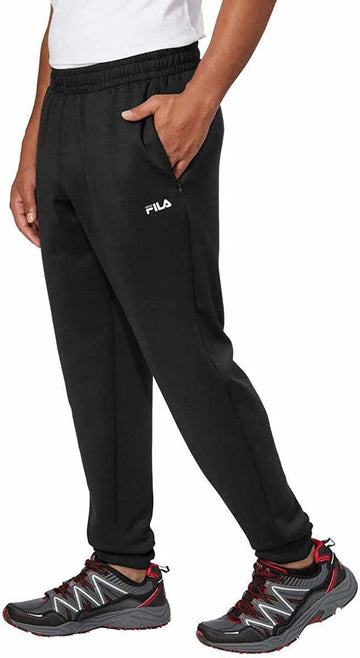 Fila Mens Mid-Weight Performance Jogger Black Size 2XL