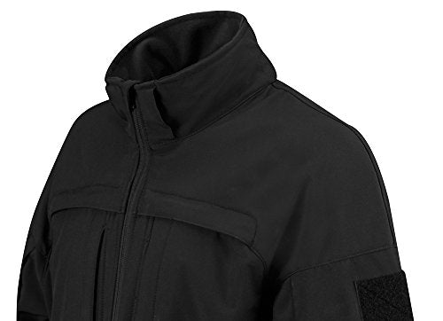 Propper Men's BA Softshell Duty Jacket, Black, Size XS Regular