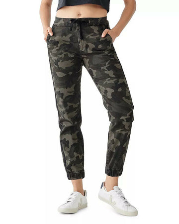 DL1961 Gwen Camouflage Jogger Pants Size 31 Green MSRP $169