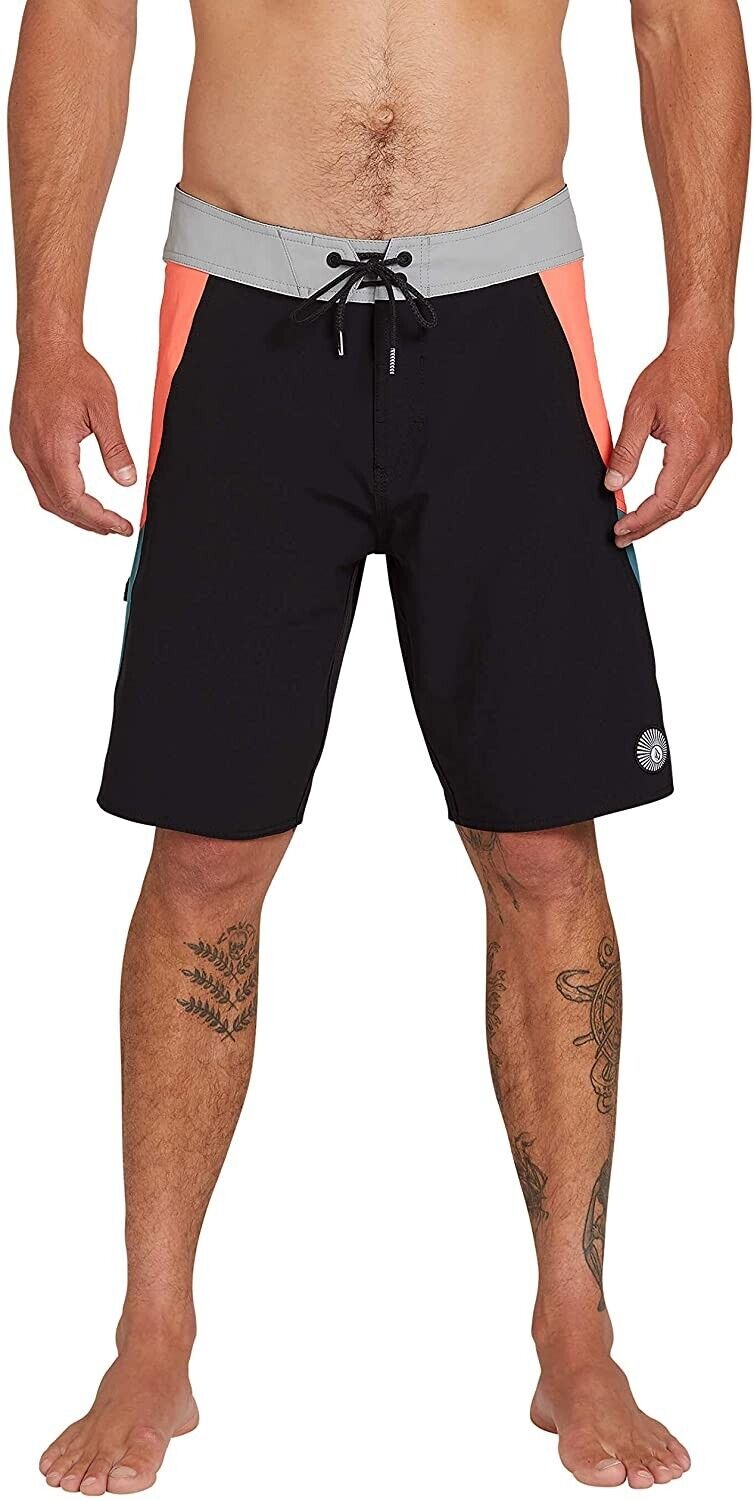 Volcom Men's Astropop Boardshort Black Size 30 MSRP $63