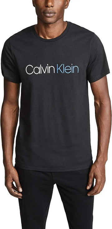 Calvin Klein Underwear Mens Bold Accents Lounge T-Shirt, Black Size M