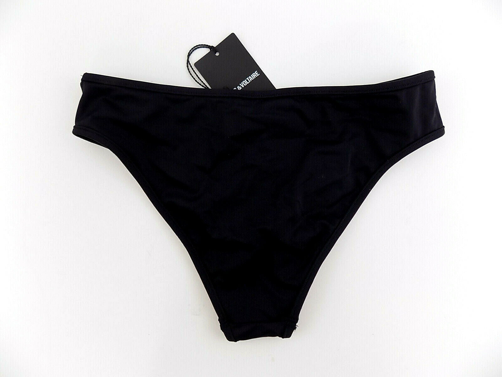 ZADIG & VOLTAIRE Studded Side Bikini Bottom Womens Black Size US 6