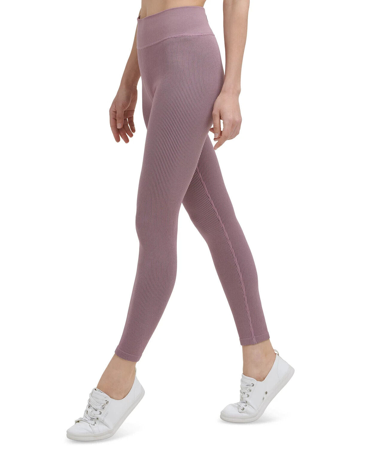 Calvin Klein womens 7/8 Length Leggings $69 Size M Purple MSRP $60