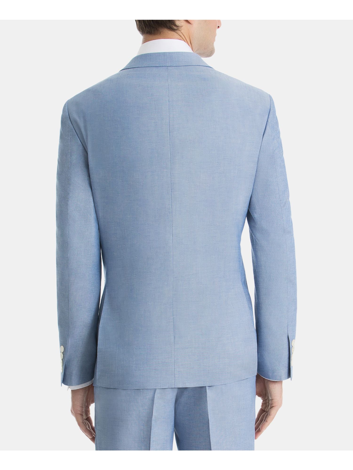 RALPH LAUREN Mens Blue Cotton Blazer Jacket Size 42S
