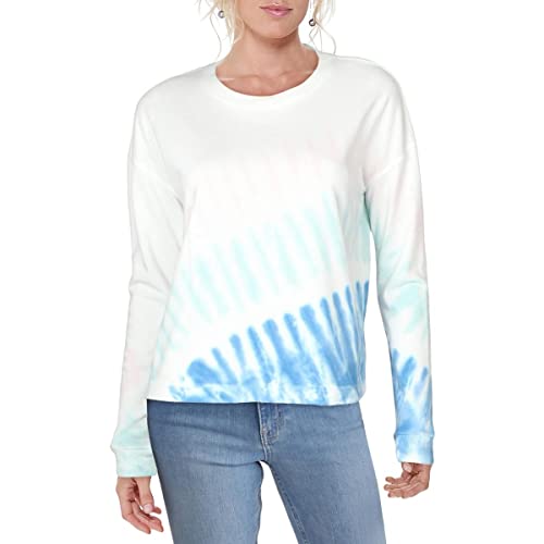 Sunrise Tie Dye Pullover White Size S
