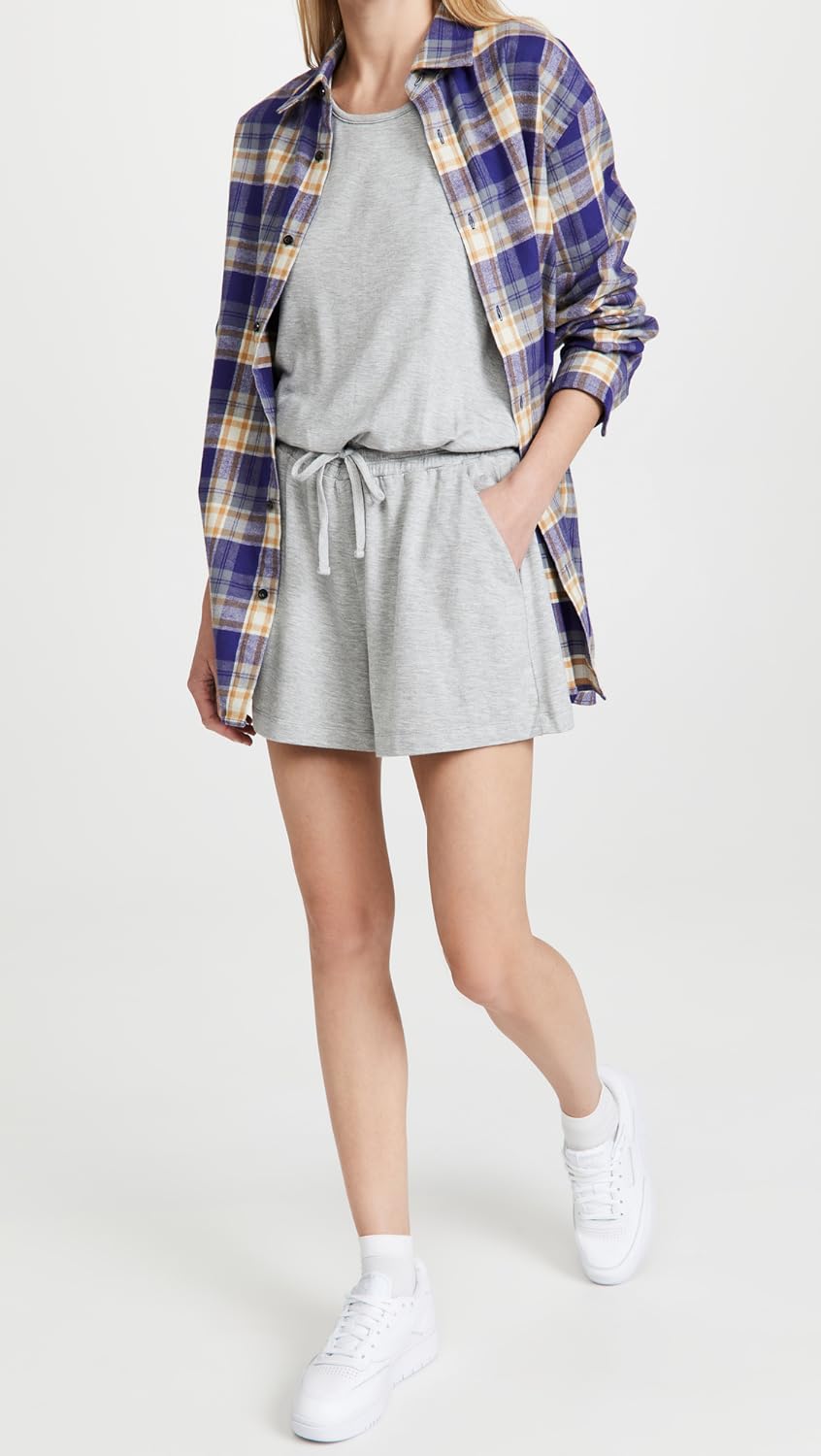 Splendid Women's Kona Romper, Lt HTR Grey, Size XS