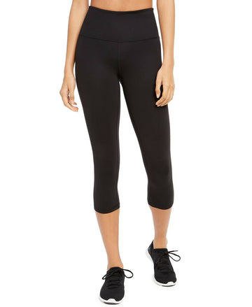 Ideology High-Waist Pocket 7/8 Length Leggings Womens black Size XS MSRP $40