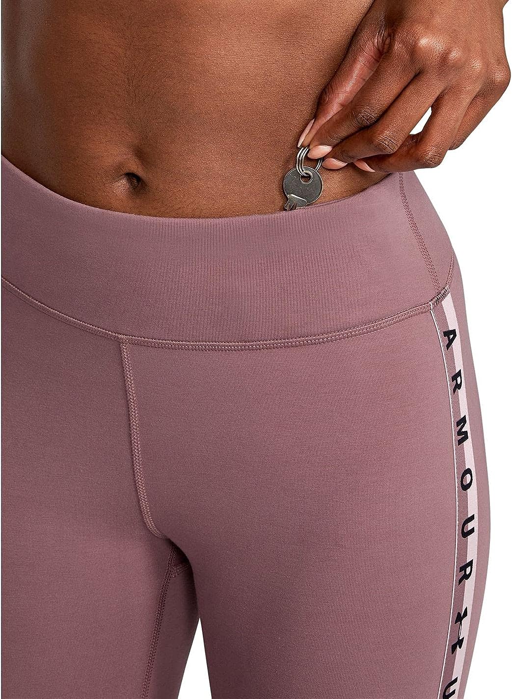 Under Armour Women's UA Favorite Branded Leggings Small Pink Small