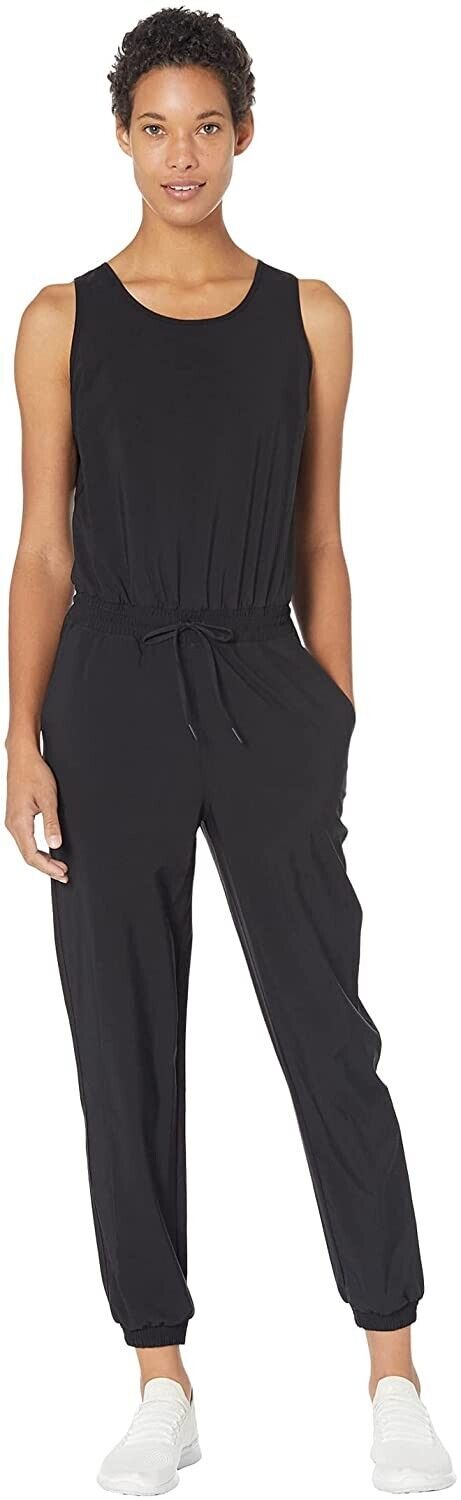 The North Face Womens Never Stop Wearing Jumpsuit TNF Black Size XL MSRP $89