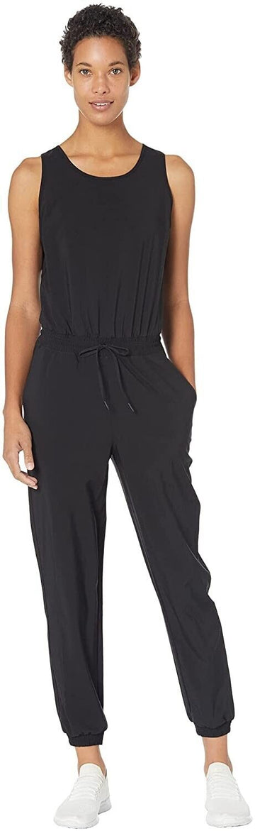 The North Face Womens Never Stop Wearing Jumpsuit TNF Black Size XL MSRP $89