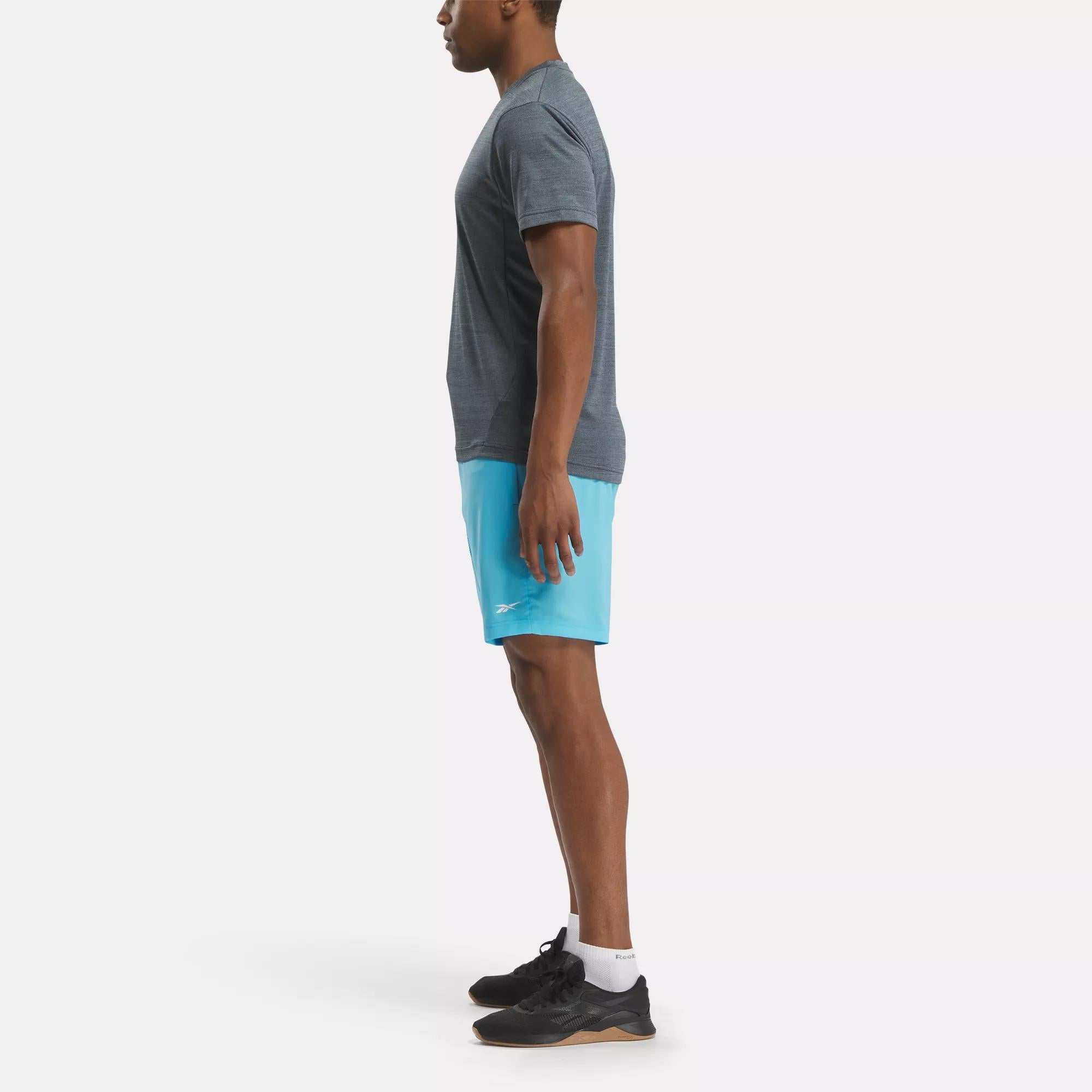 Reebok Workout Ready Men's Shorts Blue Size M