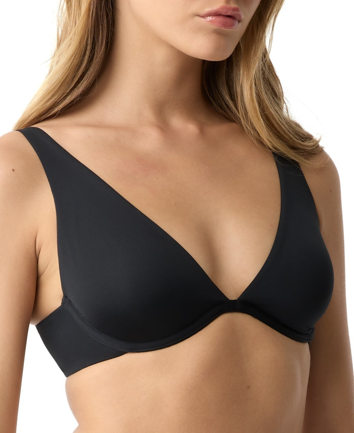 GAP Everyday Essentials Full-Coverage Unlined Bra GPW00357 Black Size 34C $43