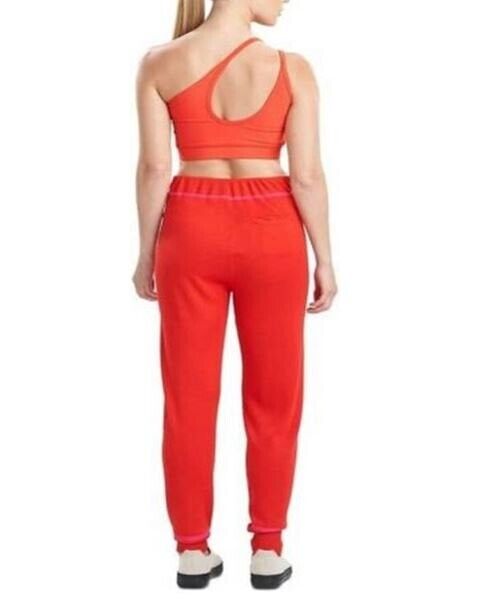 JOSIE NATORI Women's Retreat Pants Red Size L MSRP $78