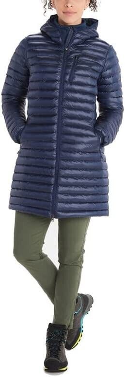 Marmot Women s Avant Featherless Hoody, Arctic Navy blue Size XS MSRP $250