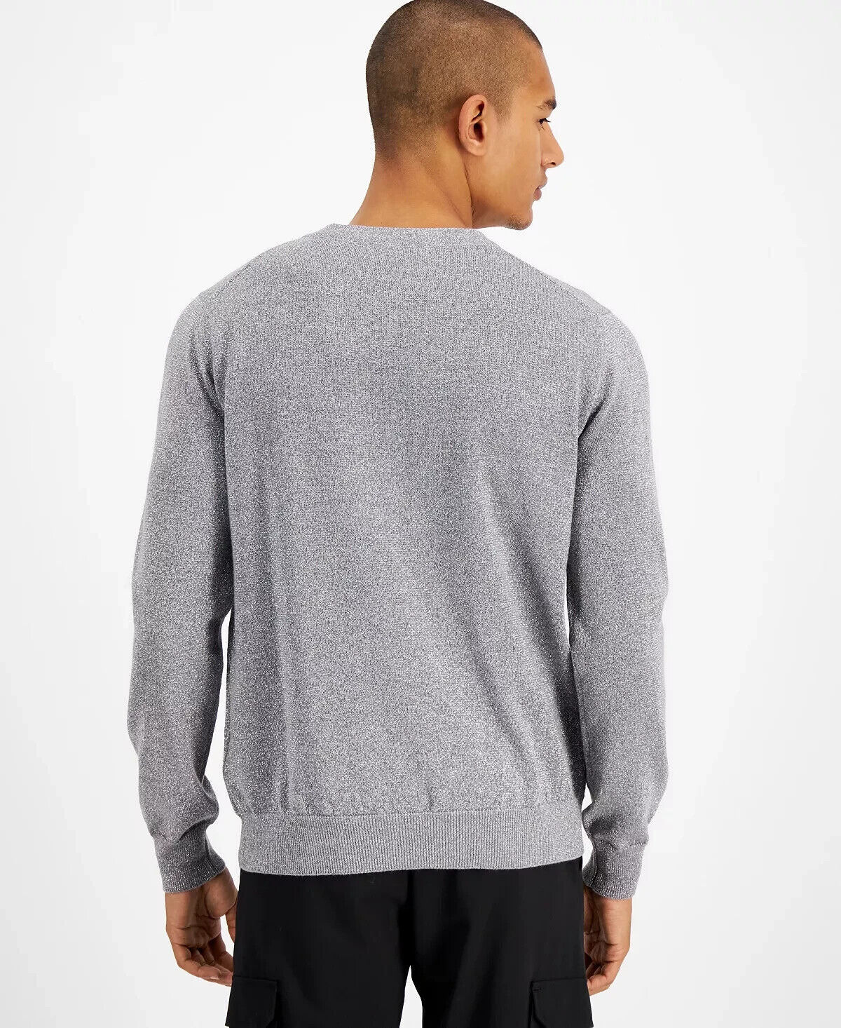 HUGO Boss Men's Slurex Sweater Silver Size XL MSRP $208