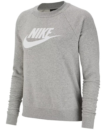 Nike Womens Plus Size Essential Fleece Sweatshirt Gray Size 3X MSRP $60