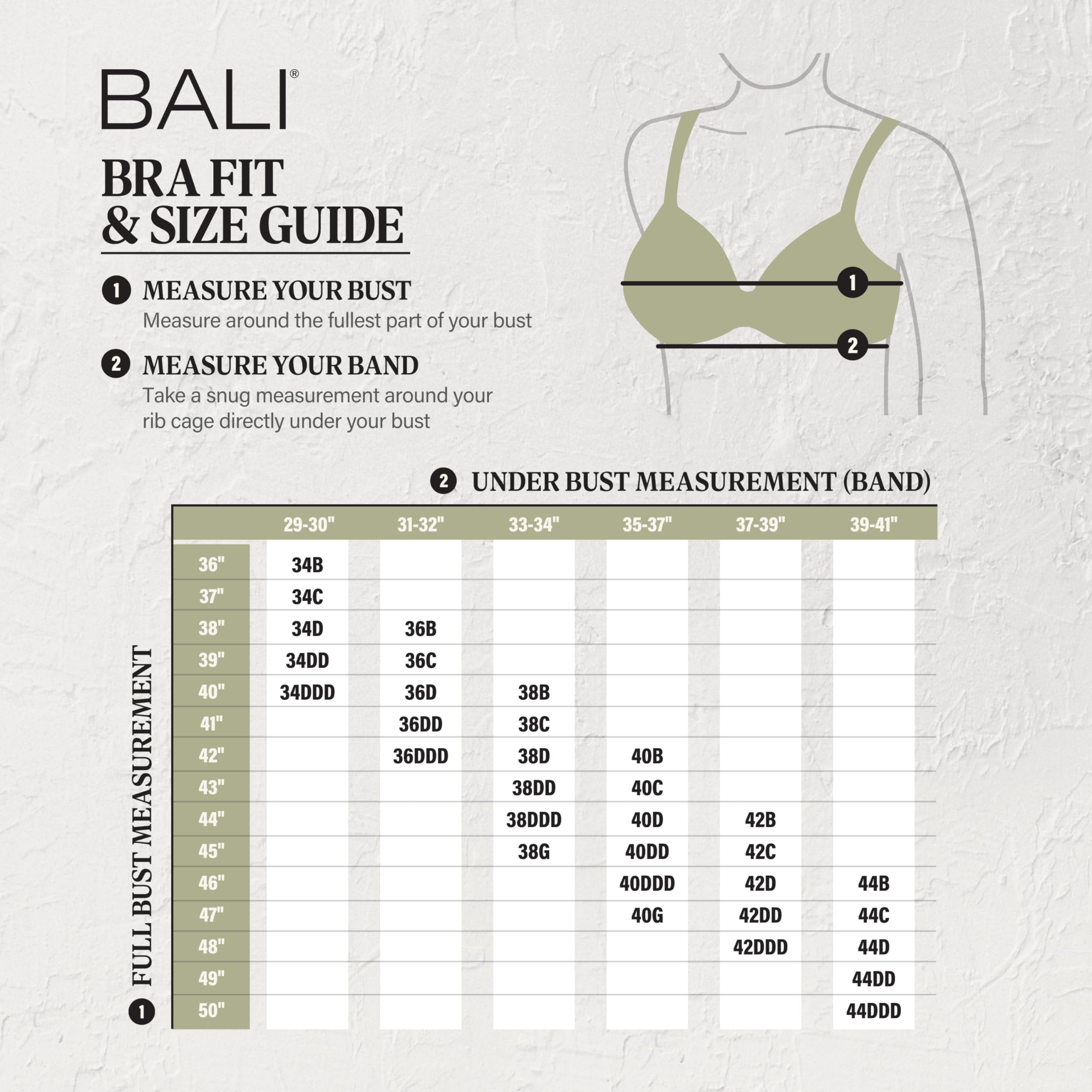 Bali Lace Desire Underwire Bra Adjustable U Straps V Neckline DF6543 Size 36D