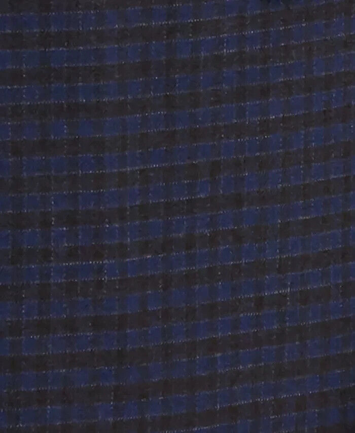 TOMMY HILFIGER Men's Modern-Fit Brown/Blue Plaid Blazer Size 36S MSRP $295