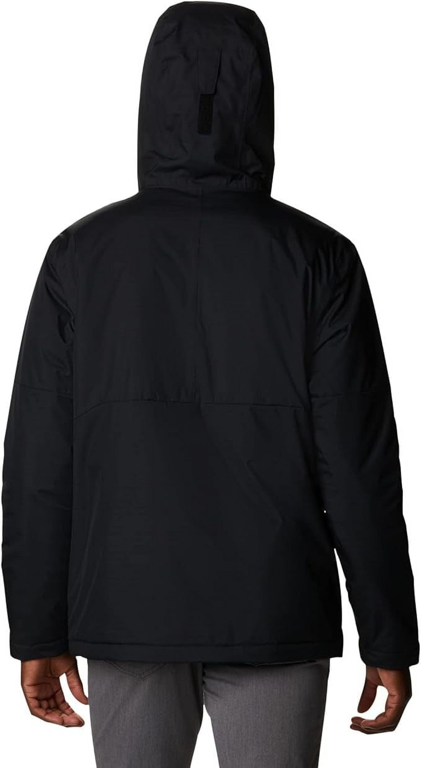 Columbia Sportswear Mens Point Park Insulated Warm Soft Jacket Black Size L
