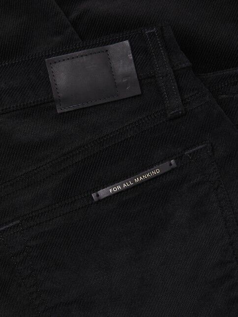 7 FOR ALL MANKIND Men Extra Slim Corduroy Pants Black Size 40X32 MSRP $198