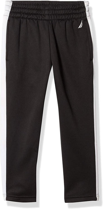 Nautica Boys' Athletic Track Pants Black Size 5 MSRP $40