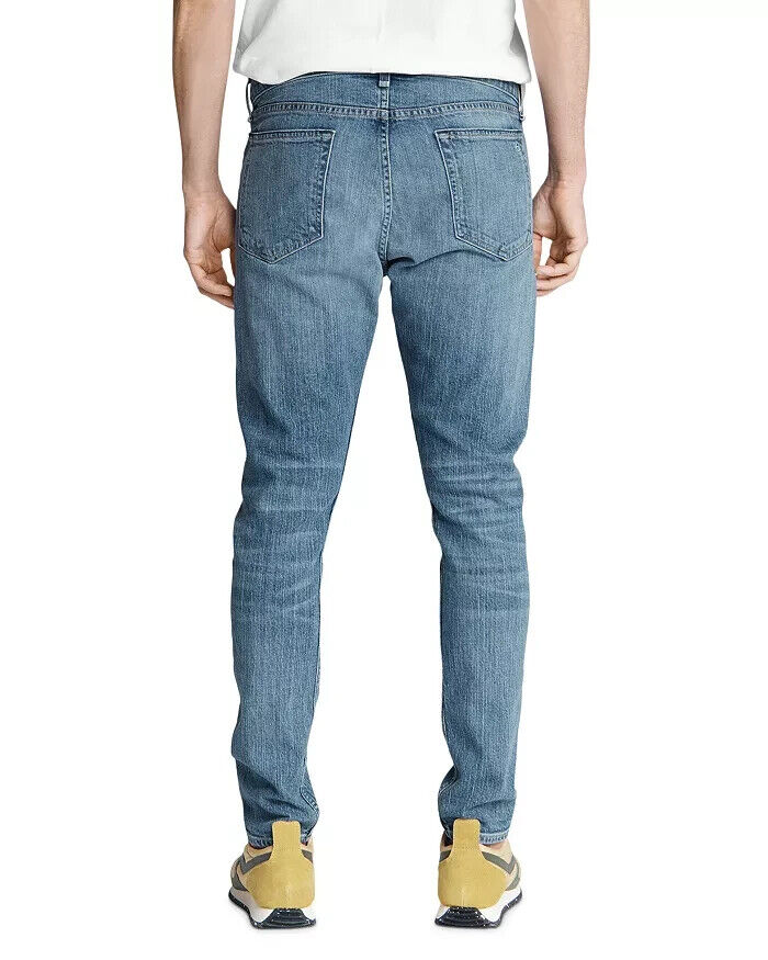 Rag & Bone Mens Fit 1 Denim Mid-Rise Skinny Jeans Blue Size 34W X 32L MSRP $275