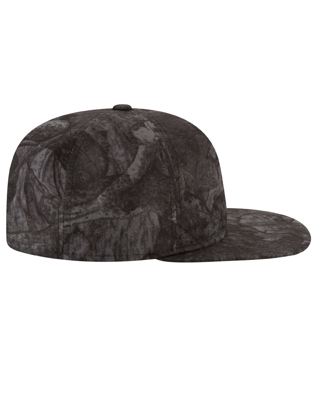 New Era Mens 9Twenty Tonal Camo Flat Brim Cap Black