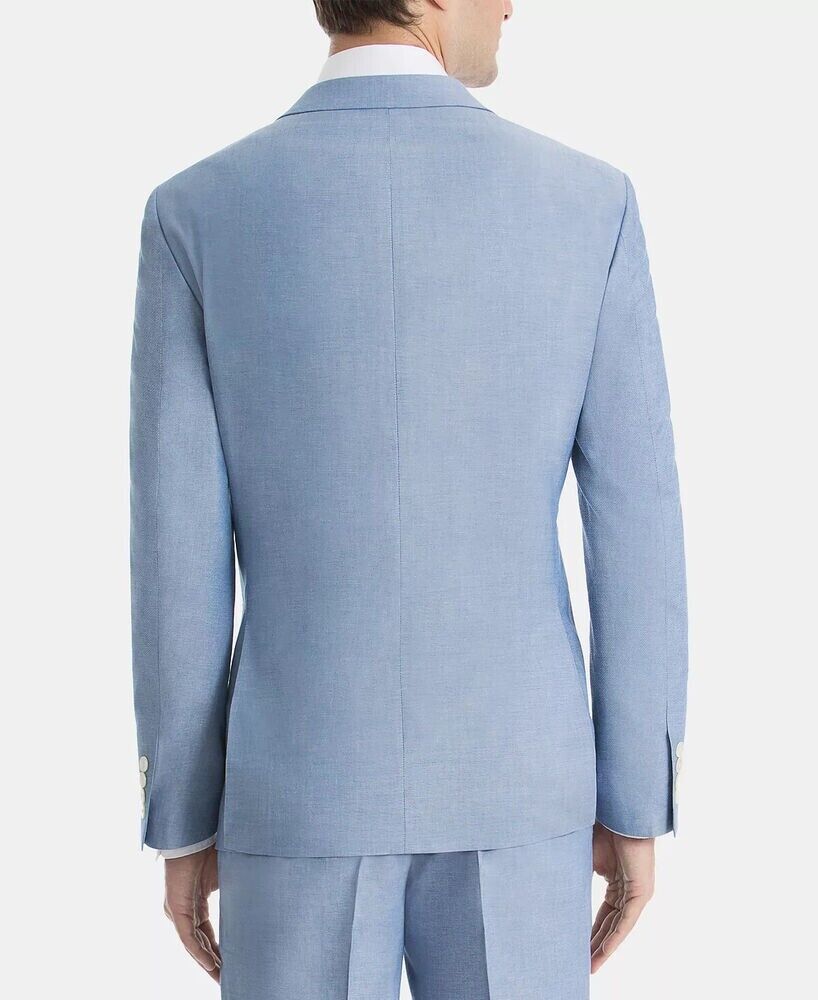 Ralph Lauren Mens Light Blue Cotton Blazer Jacket 36R MSRP $142