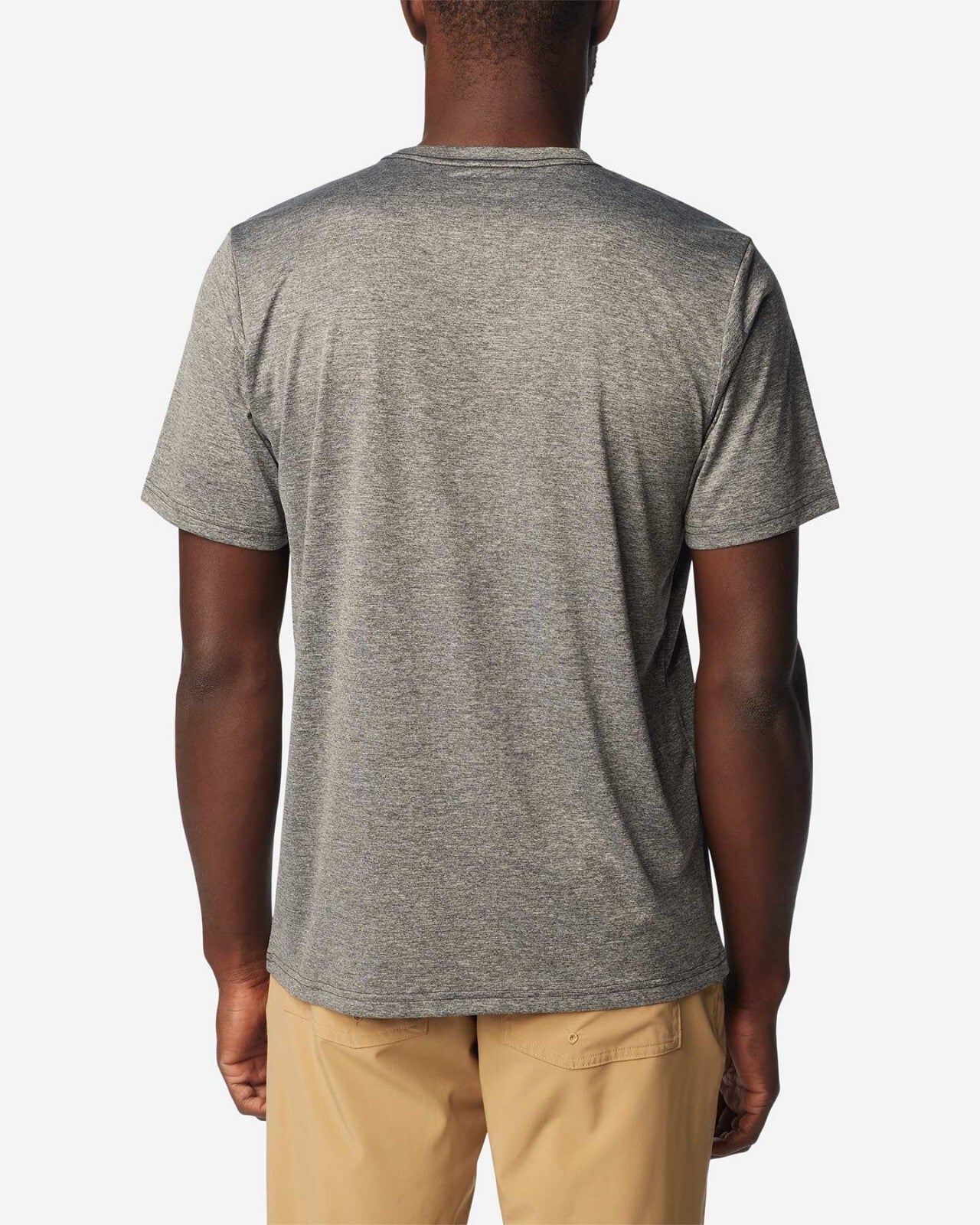 Columbia Men's Hike Moisture-Wicking Crew Neck T-shirt Gray Size L MSRP $45