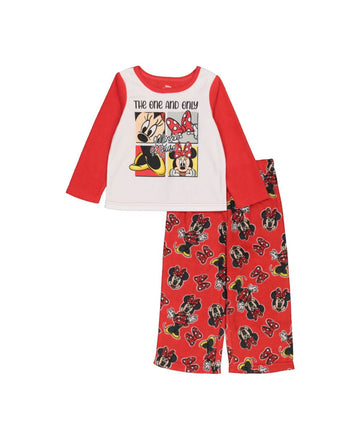 Minnie Mouse Baby Girls Pajama Set, 2 Pieces red Size 24M