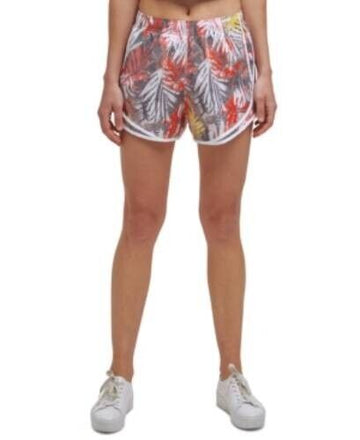Calvin Klein Performance Womens Printed Shorts Multicolor gray Size XXL MSRP $36
