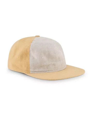 NEW ERA Mens Beige Gold Rayon Snapback Flat Brimmed Adjustable twenty Slub Cap
