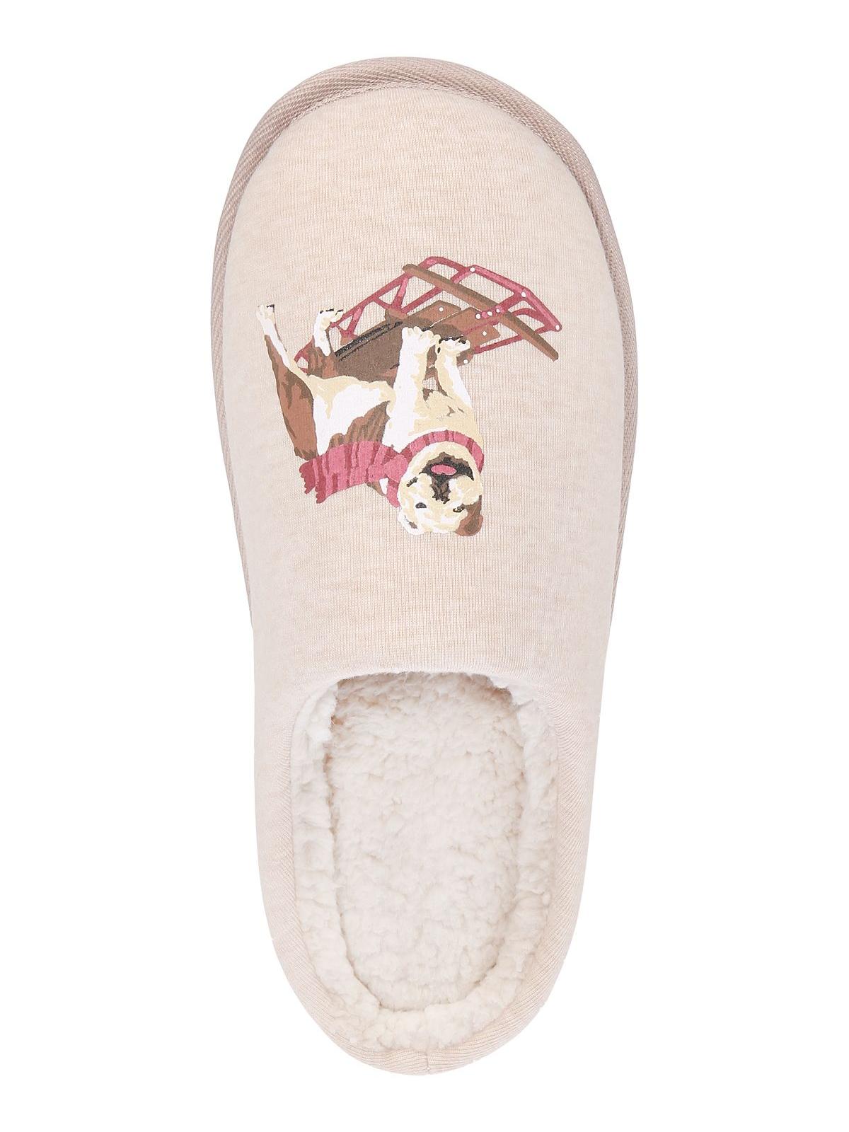 Club Room Mens Faux Fur Comfy Slide Slippers Pink SIze 6/7